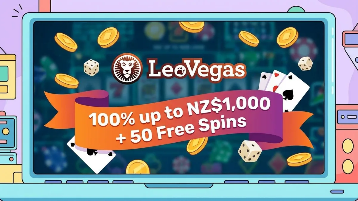 Spin Casino bonus screen