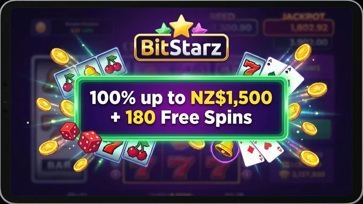 BitStarz bonus screen